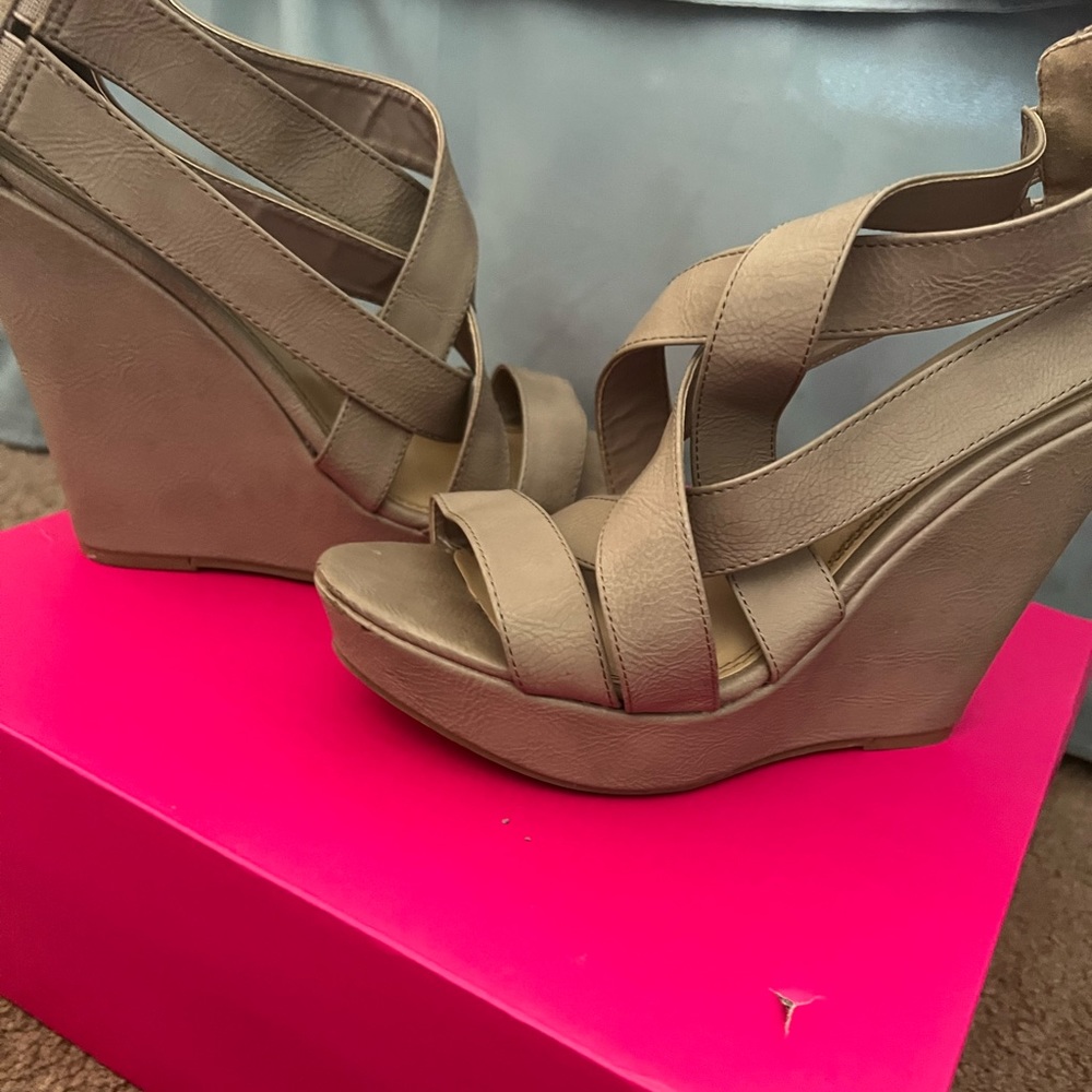 Wedge heel sandals